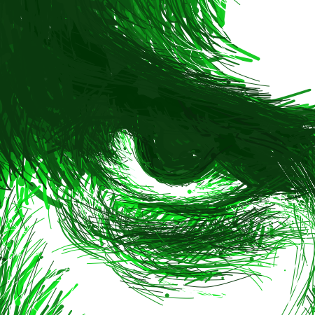Close up image of Nathan's right eye