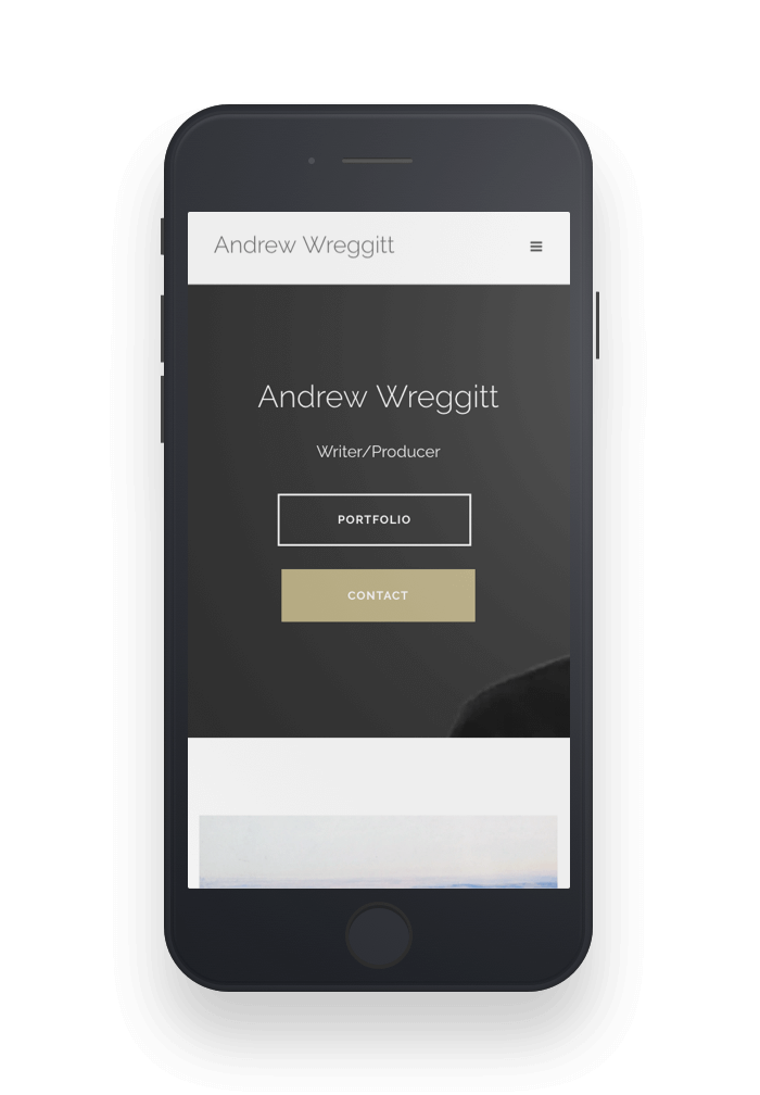 Andrew Wreggitt - website teaser